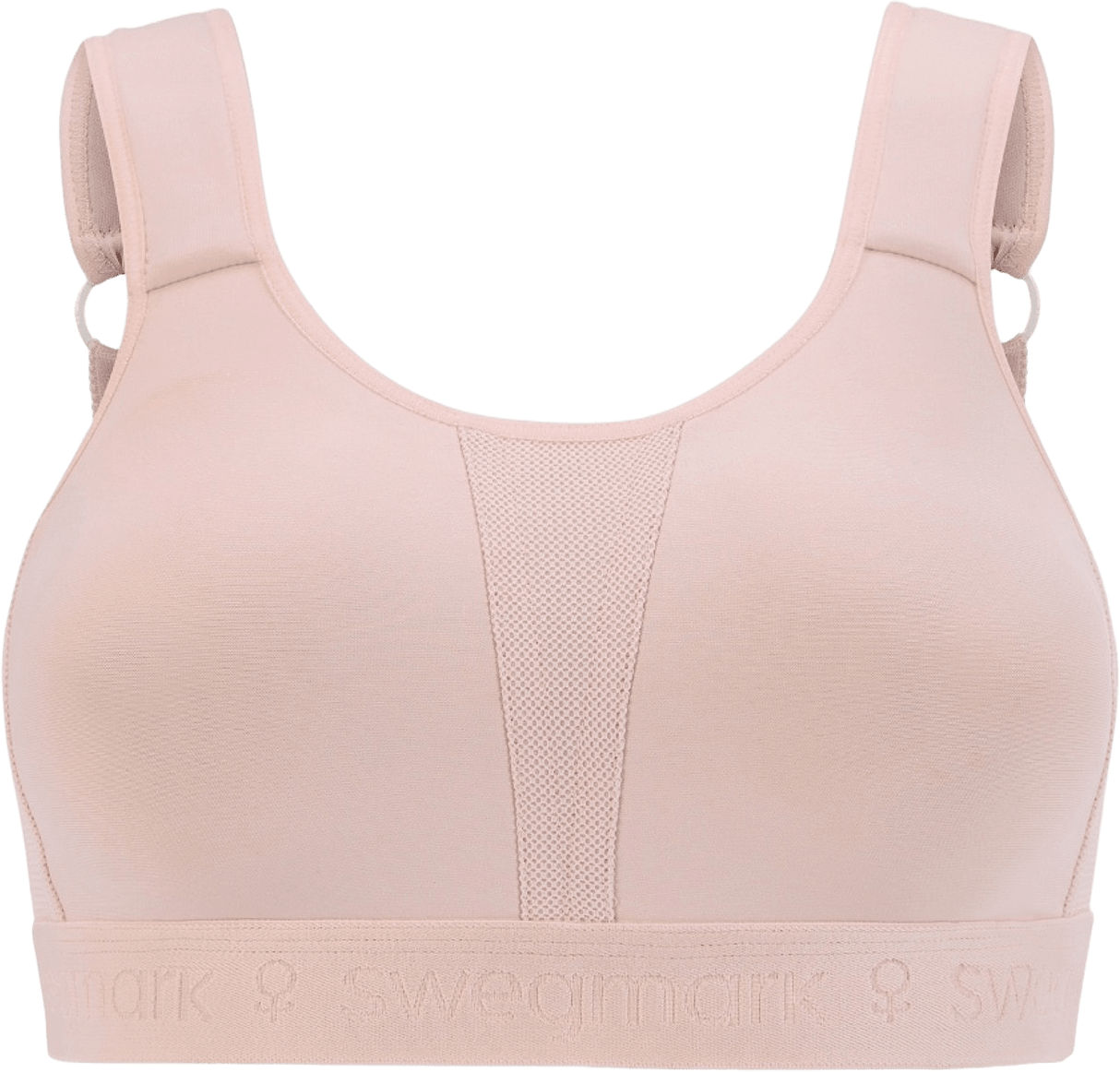 Kimberly Iconic Sport-bh, från Swegmark, i färgen crystal pink.