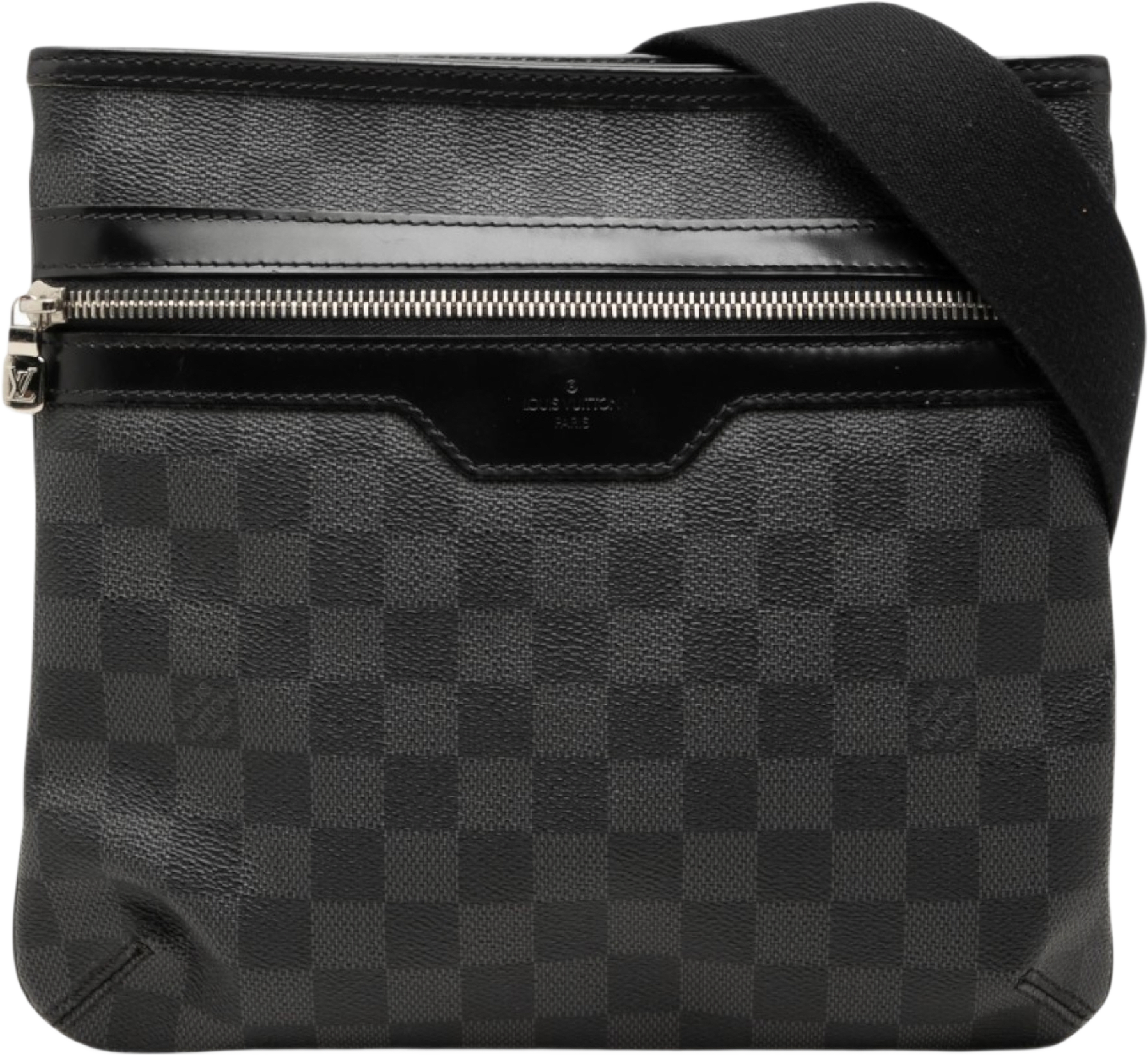 Louis Vuitton Damier Graphite Thomas, från Luxclusif, i färgen svart.