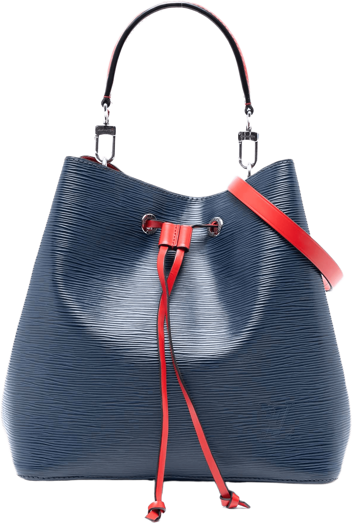 Louis Vuitton Epi Neonoe Mm, från Luxclusif, i färgen navy.