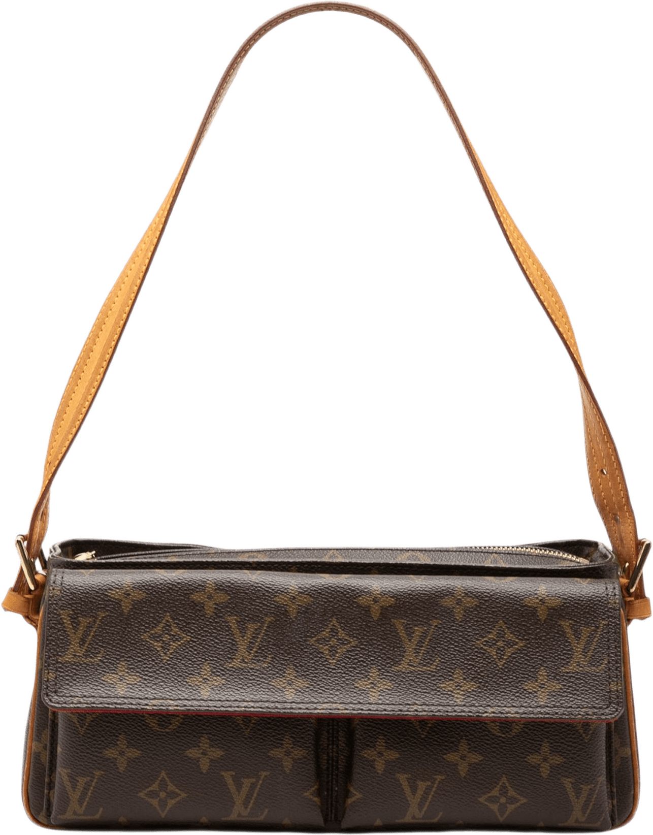 Louis Vuitton Monogram Viva Cite Mm, från Luxclusif, i färgen brown.