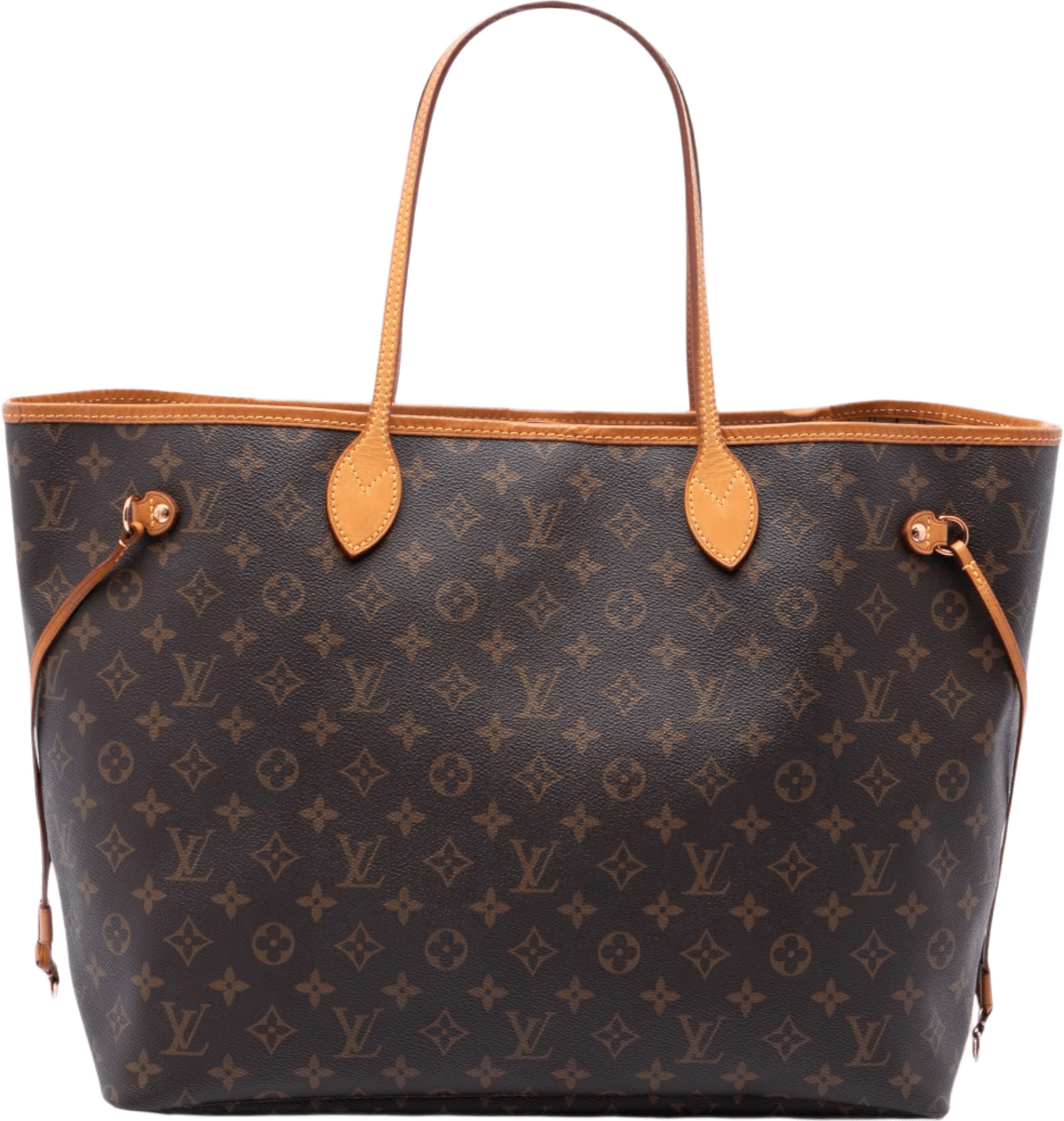 Louis Vuitton Monogram Neverfull Gm, från Luxclusif, i färgen brun.