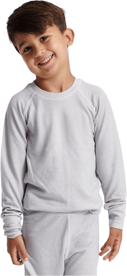 Isbjörn Husky Underställströja, från ISBJÖRN of Sweden, i färgen glaciergrey.