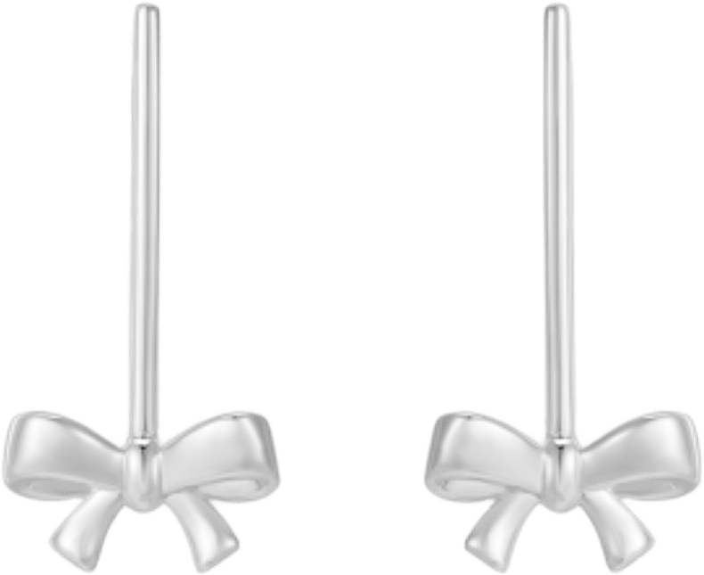 Örhängen Rosetta Lång, från Atelier by Designtorget, i färgen silver.