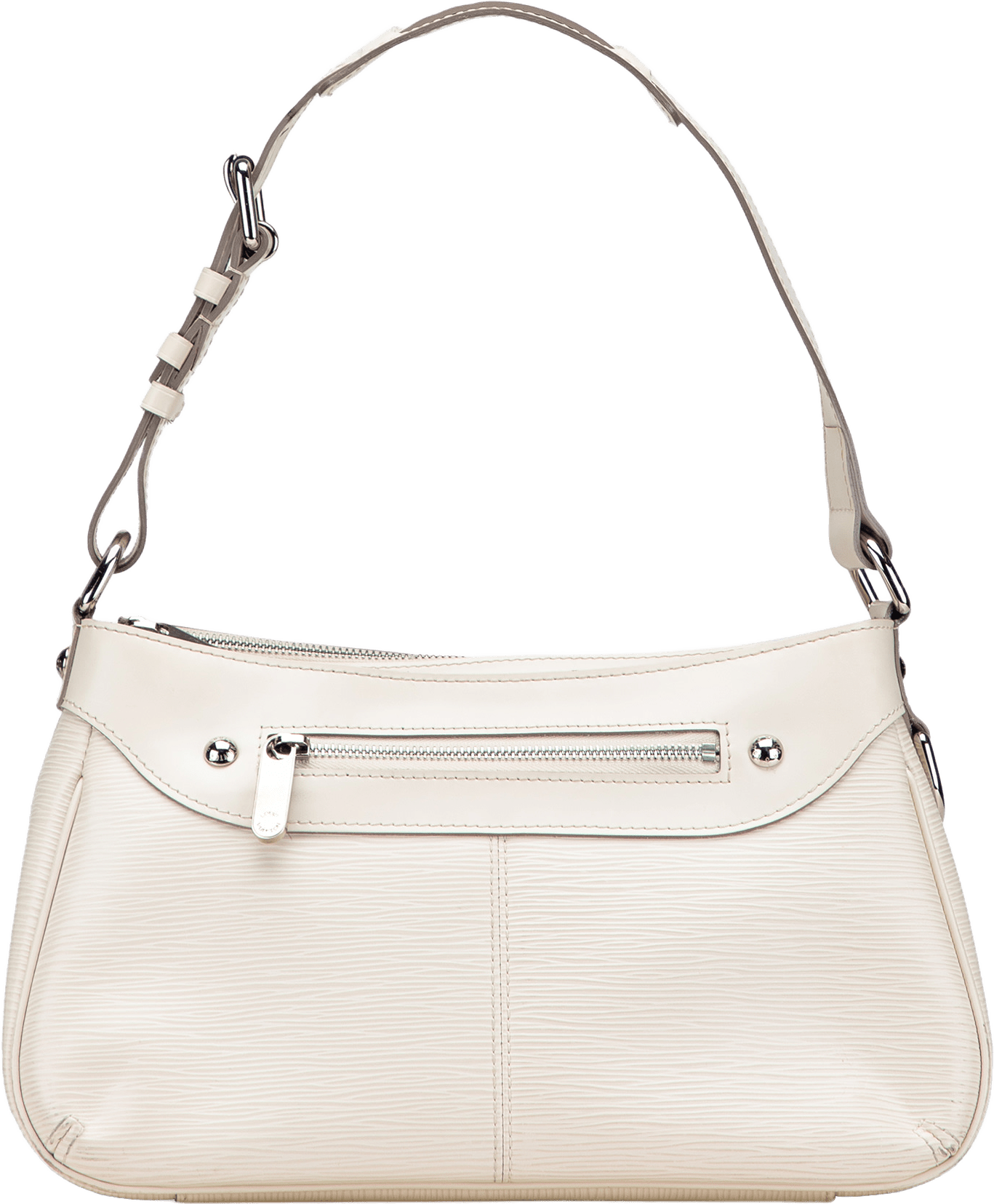 Louis Vuitton Epi Turenne Pm, från Luxclusif, i färgen white.