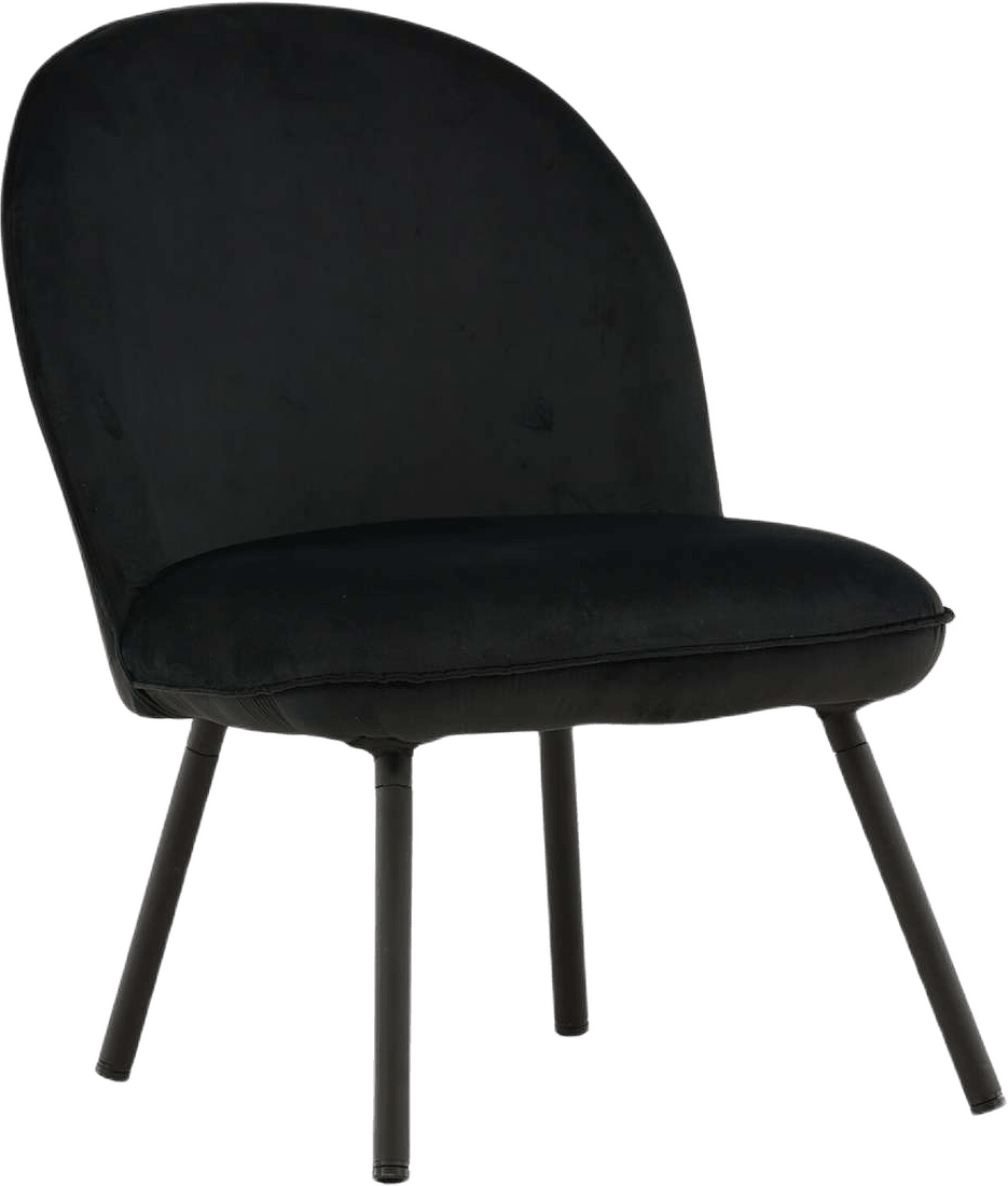 Polar Loungestol 2-pack, från Venture Home, i färgen black.