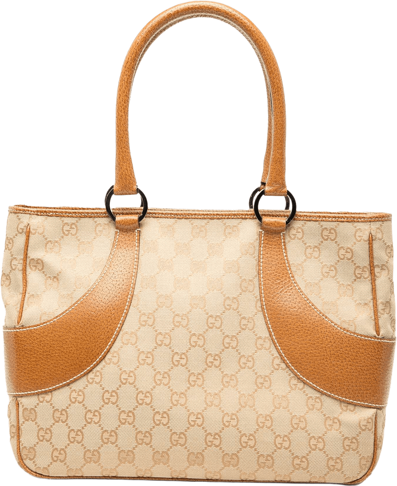 Gucci Gg Canvas Tote, från Luxclusif, i färgen beige.