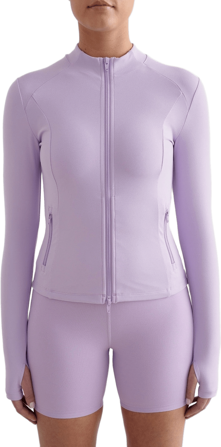 Sense Zip Jacket, från aim'n, i färgen blossom.