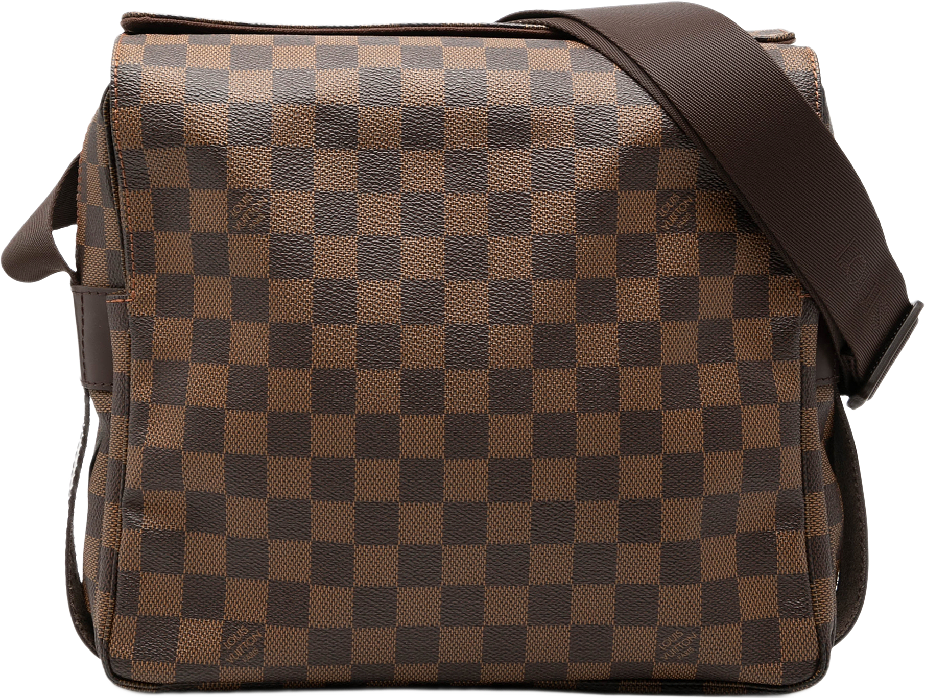 Louis Vuitton Damier Ebene Naviglio, från Luxclusif, i färgen brown.