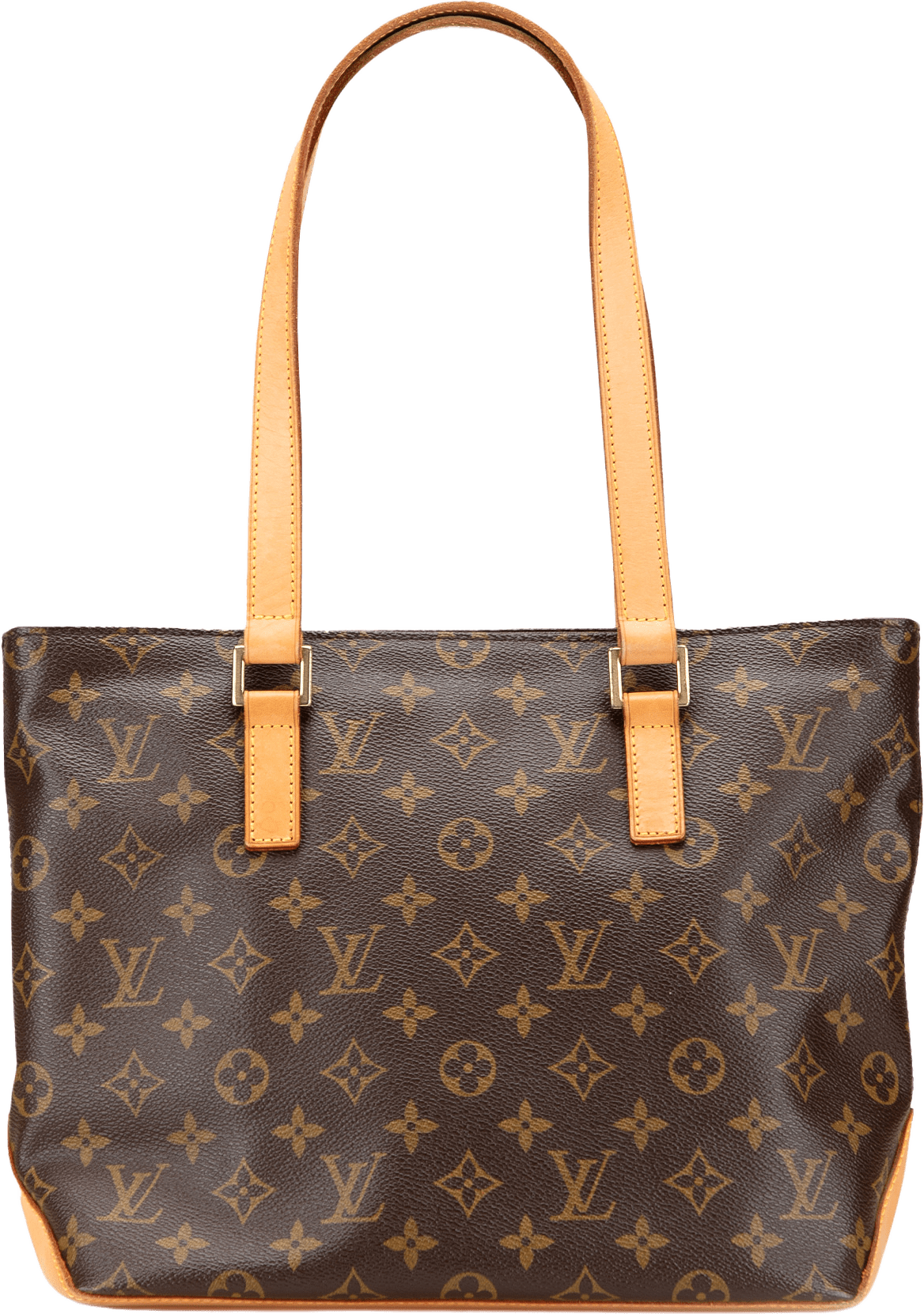Louis Vuitton Monogram Cabas Piano, från Luxclusif, i färgen brown.