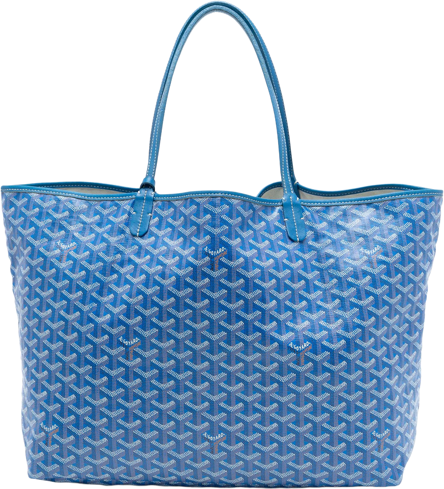 Goyard Goyardine Saint Louis Gm, från Luxclusif, i färgen blue.