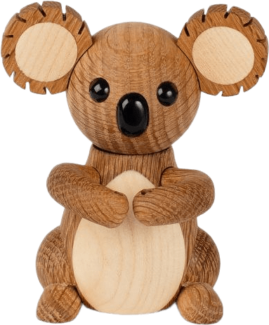 Dekoration Spring Copenhagen Matilda Koala Ek/ask 10 Cm, från Spring Copenhagen, i färgen beige.