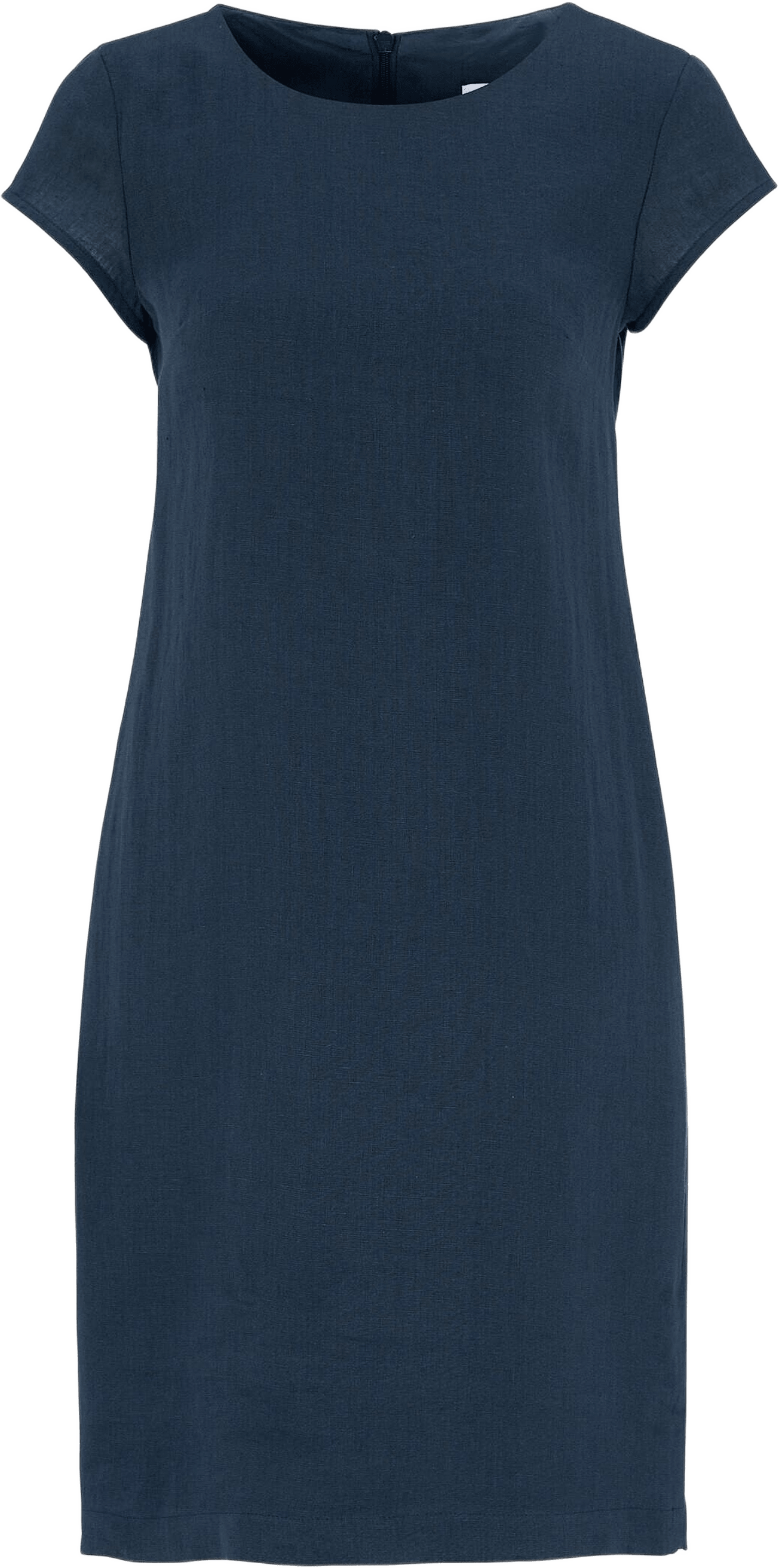 Klara Linen Dress, från Newhouse, i färgen marinblå.