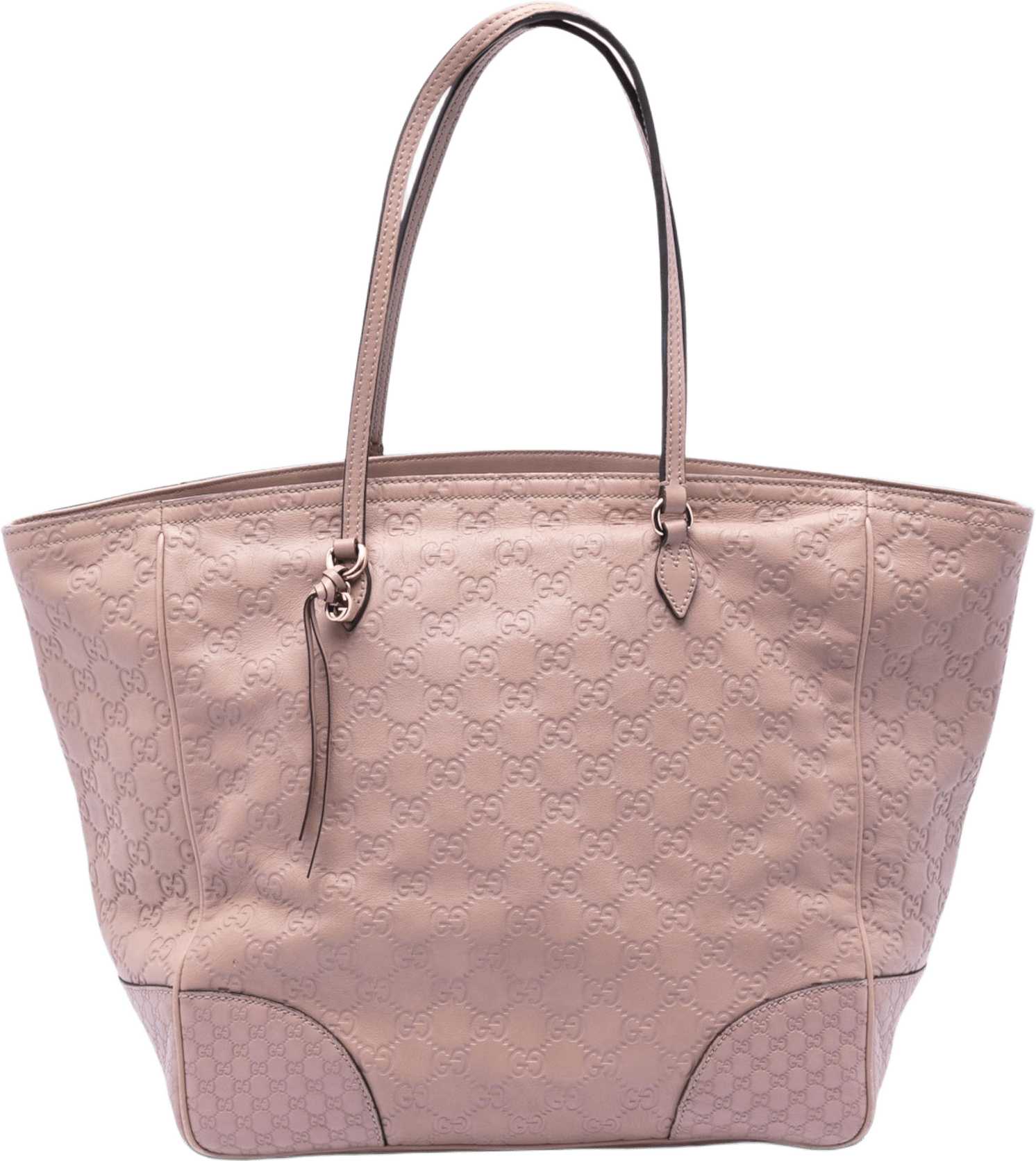 Gucci Guccissima Bree Tote, från Luxclusif, i färgen pink.