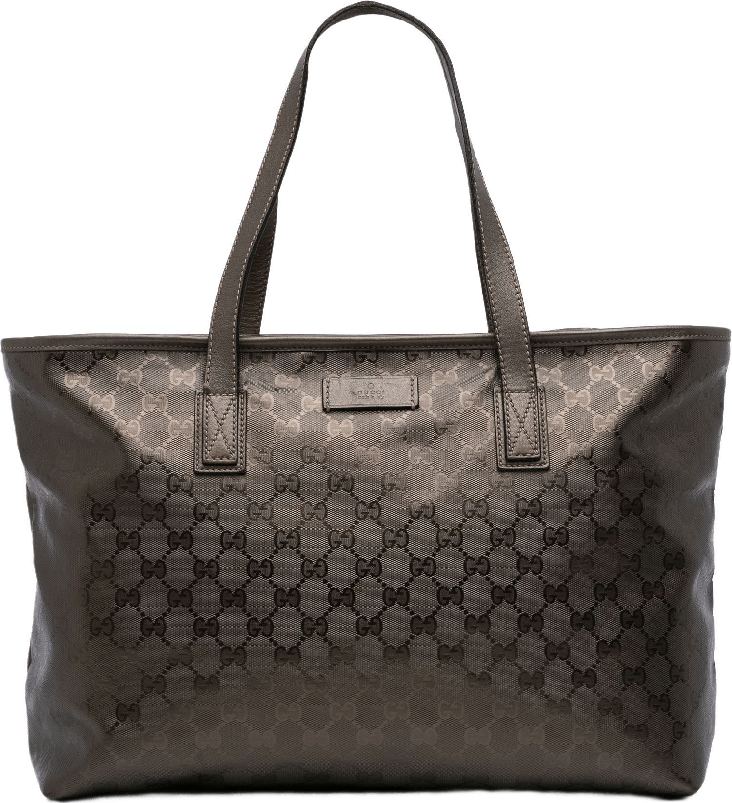 Gucci Medium Gg Imprime Tote, från Luxclusif, i färgen gold.