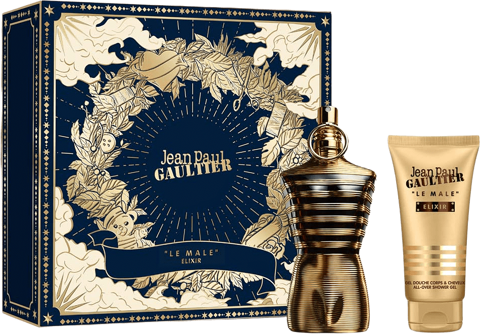 Le Male Elixir Eau de parfum + shower gel, från Jean Paul Gaultier.