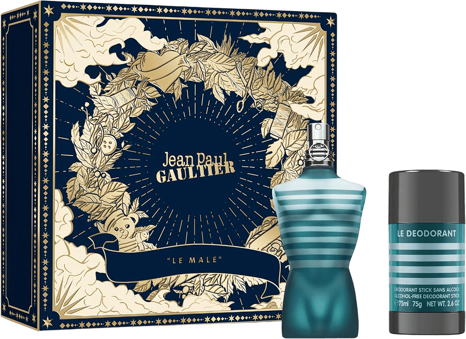 Le Male Eau de toilette + deo stick, från Jean Paul Gaultier.