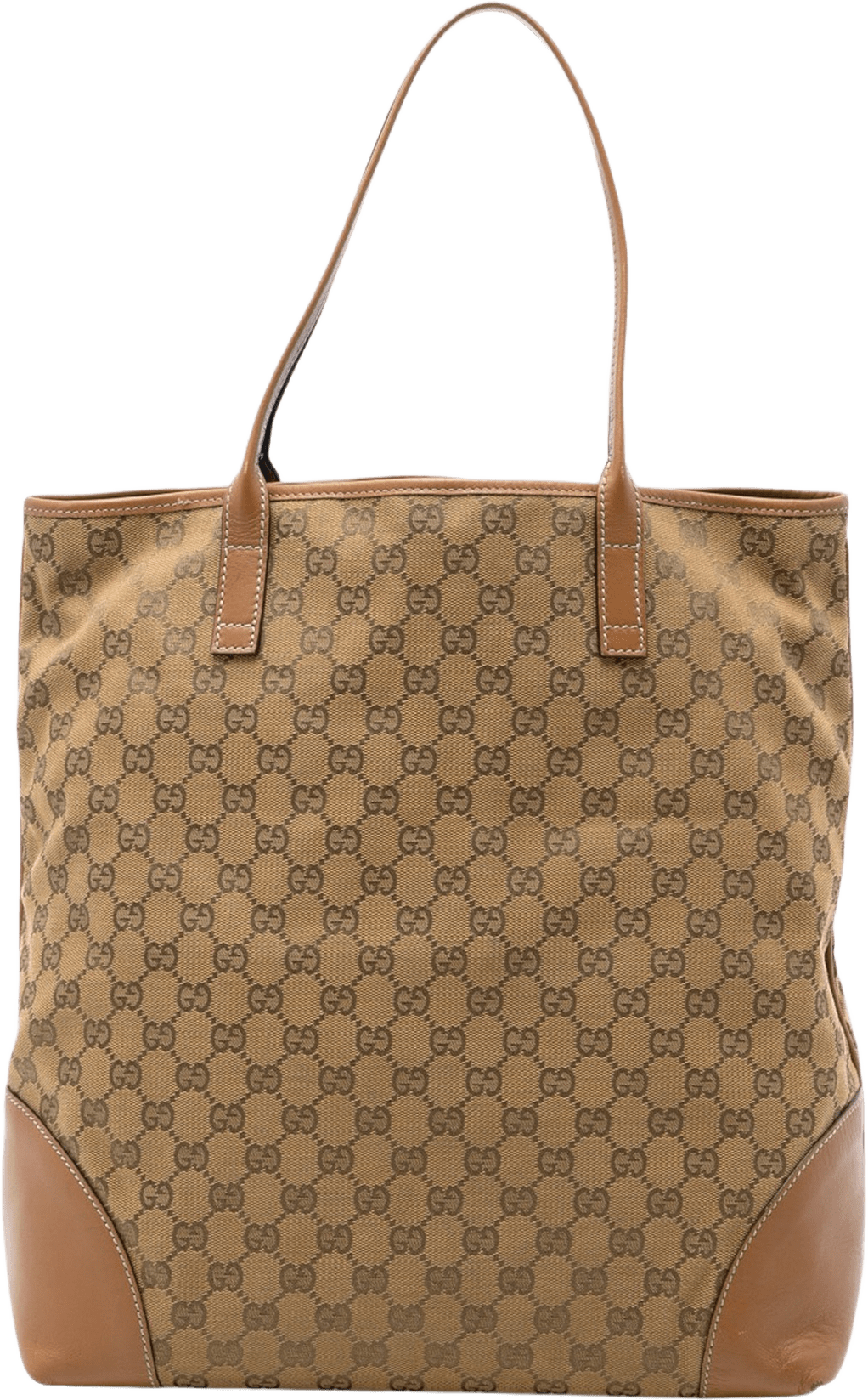 Gucci Gg Canvas Tote, från Luxclusif, i färgen light brown.