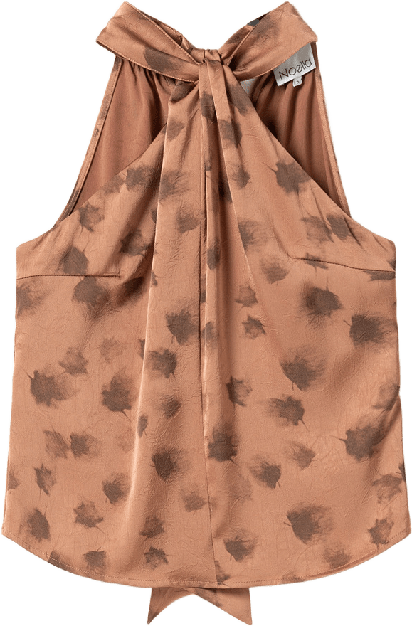 Lucinda Blouse - Cosette Rust Print, från Noella, i färgen cosette rust print.