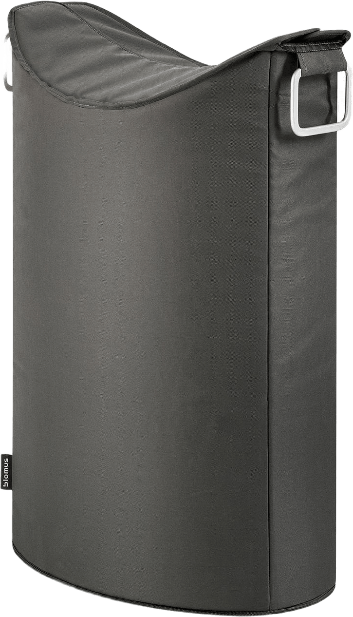 Frisco Tvättkorg 65 L Anthracite Grå, från Blomus, i färgen anthracite.