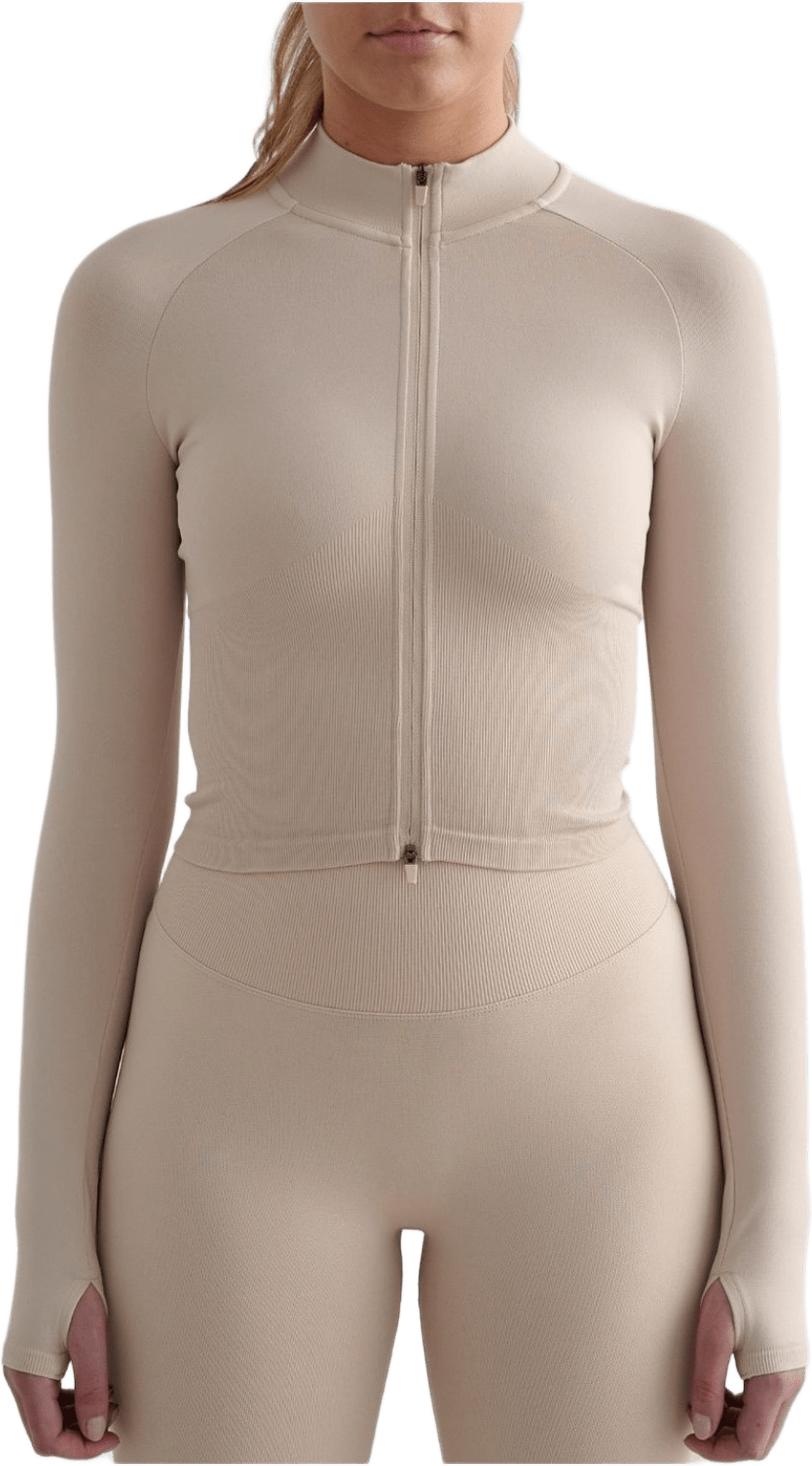 Shape Seamless Zip Jacket