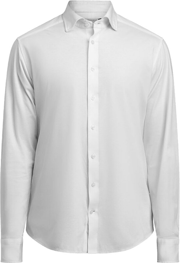 Ib132 Interlock Knit Regular, från J.Harvest & Frost, i färgen vit.