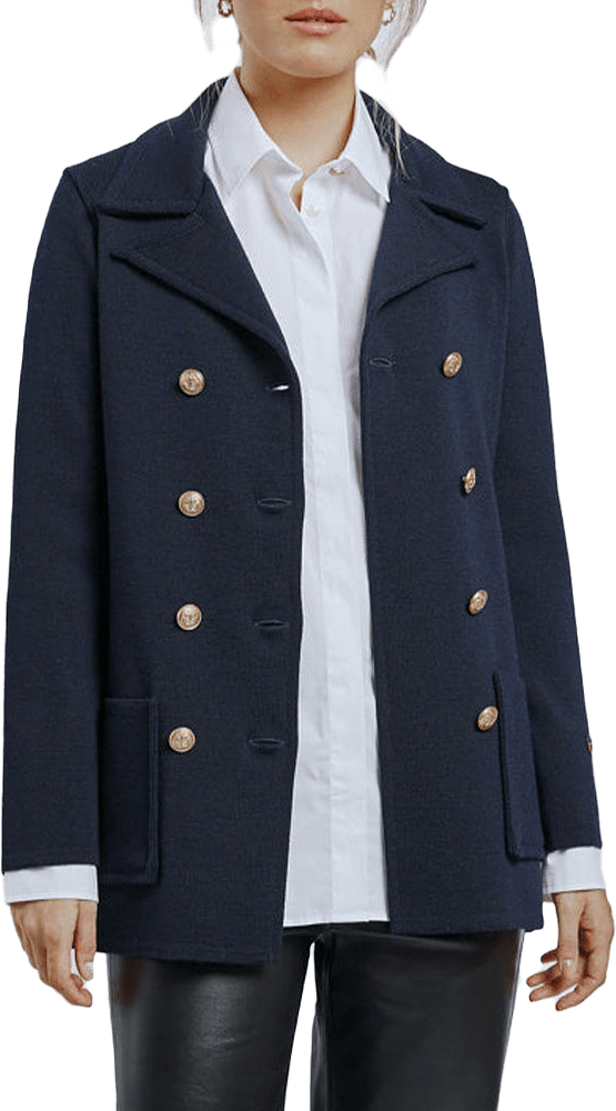 Victoria Jacket, från Busnel, i färgen Navy.
