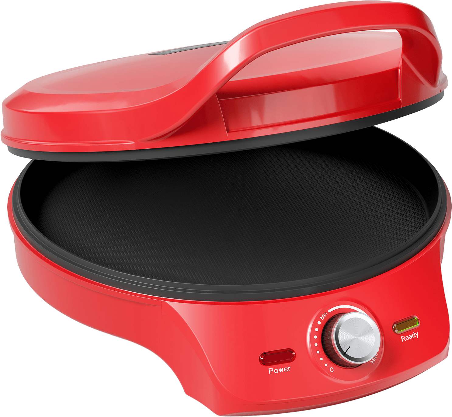 Pizza Maker 32cm 2000w, från Princess, i färgen röd.