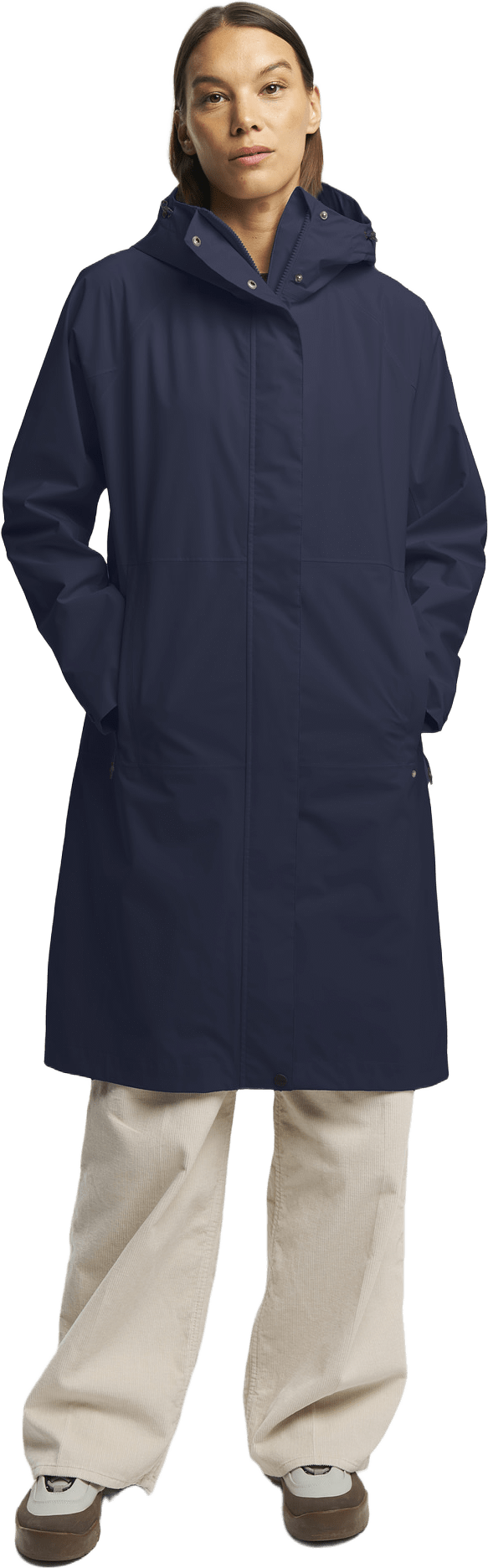 Mable Parka Women, från Tenson, i färgen mörk marinblå.