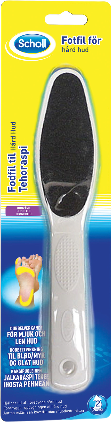 Carborundum Foot File, från Scholl.