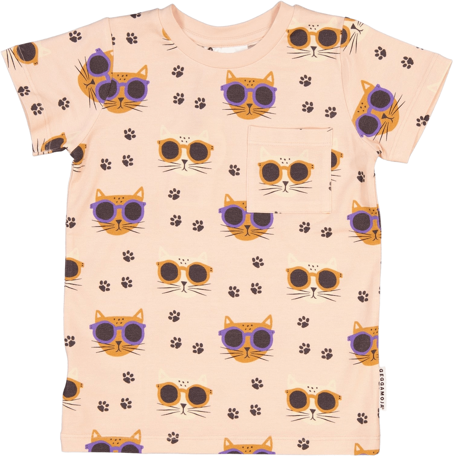 T-shirt Bambu, från Geggamoja, i färgen rosa.