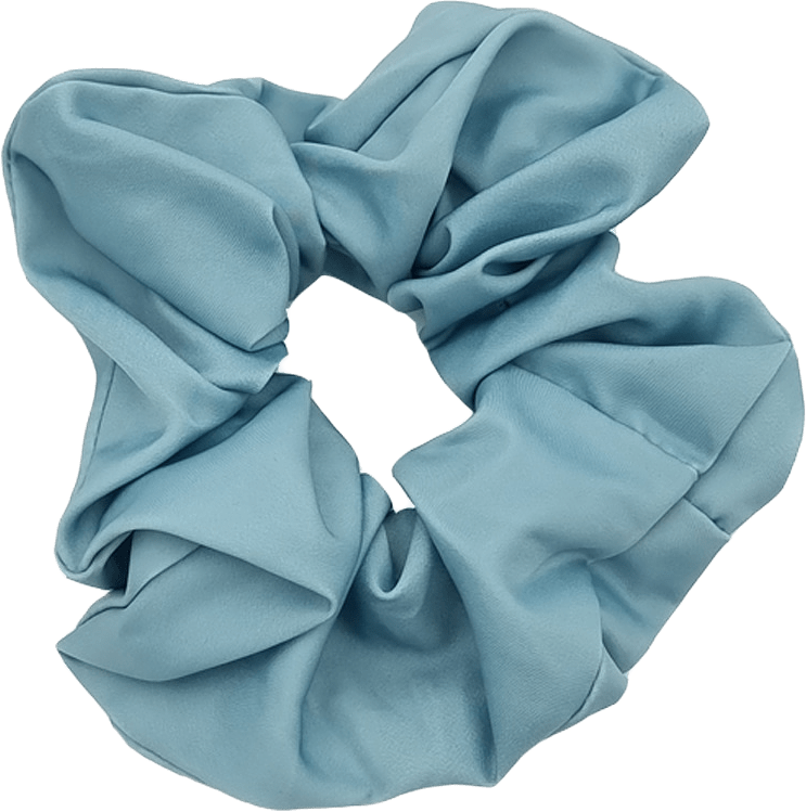 Hårscrunchie Enfärgad, från Complement, i färgen lt blue.