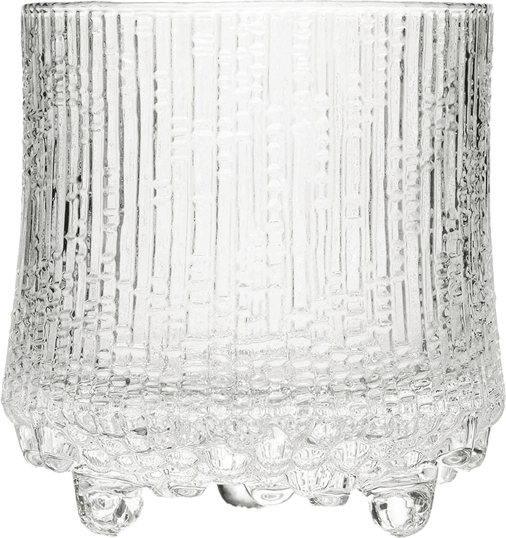 Glas Ultima Thule On-the-rocks, 28 cl, 2 st, från Iittala, i färgen Clear.
