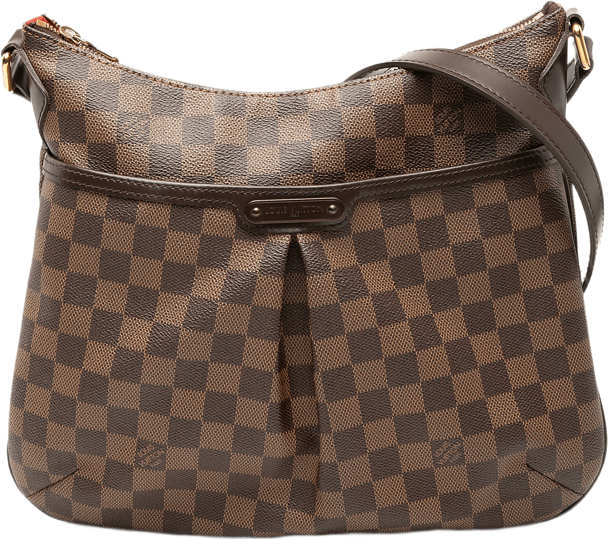 Louis Vuitton Damier Ebene Bloomsbury Pm, från Luxclusif, i färgen brun.