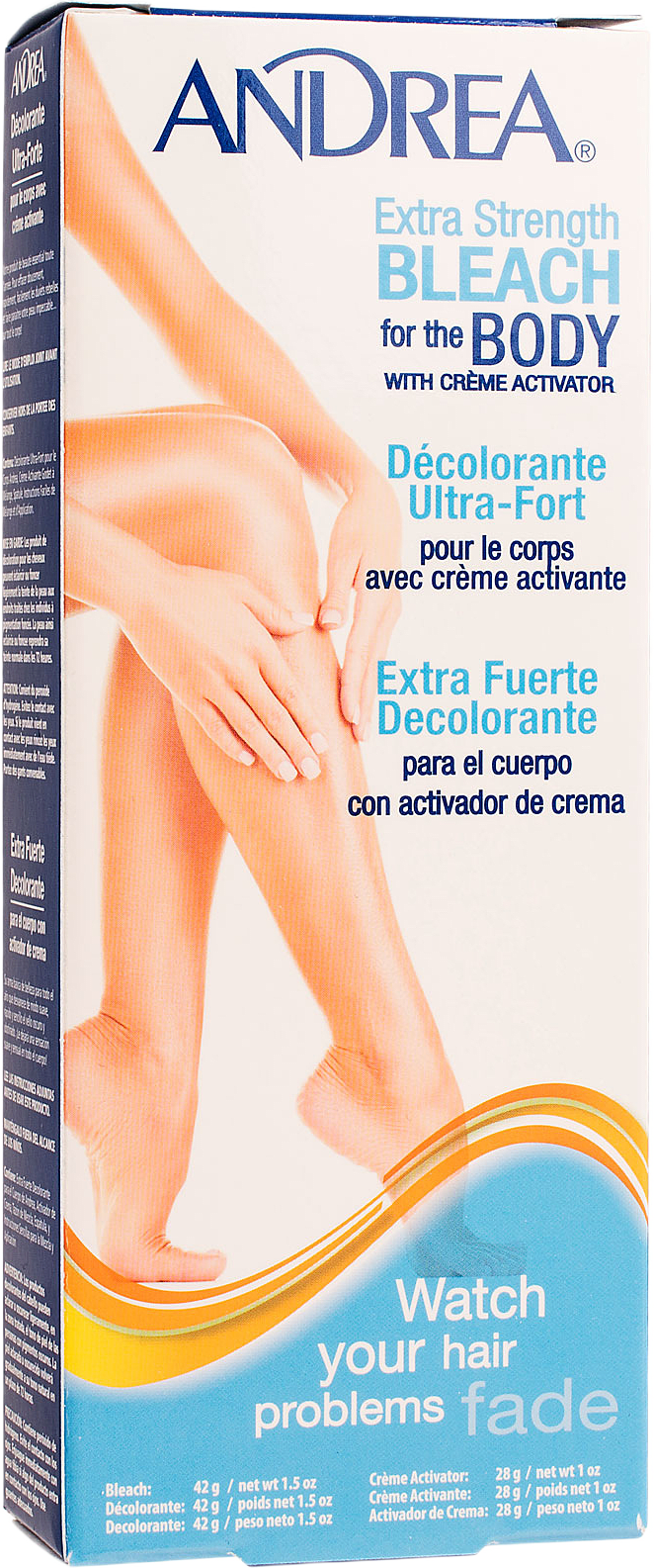 Blekcreme för kropp, från Andrea.