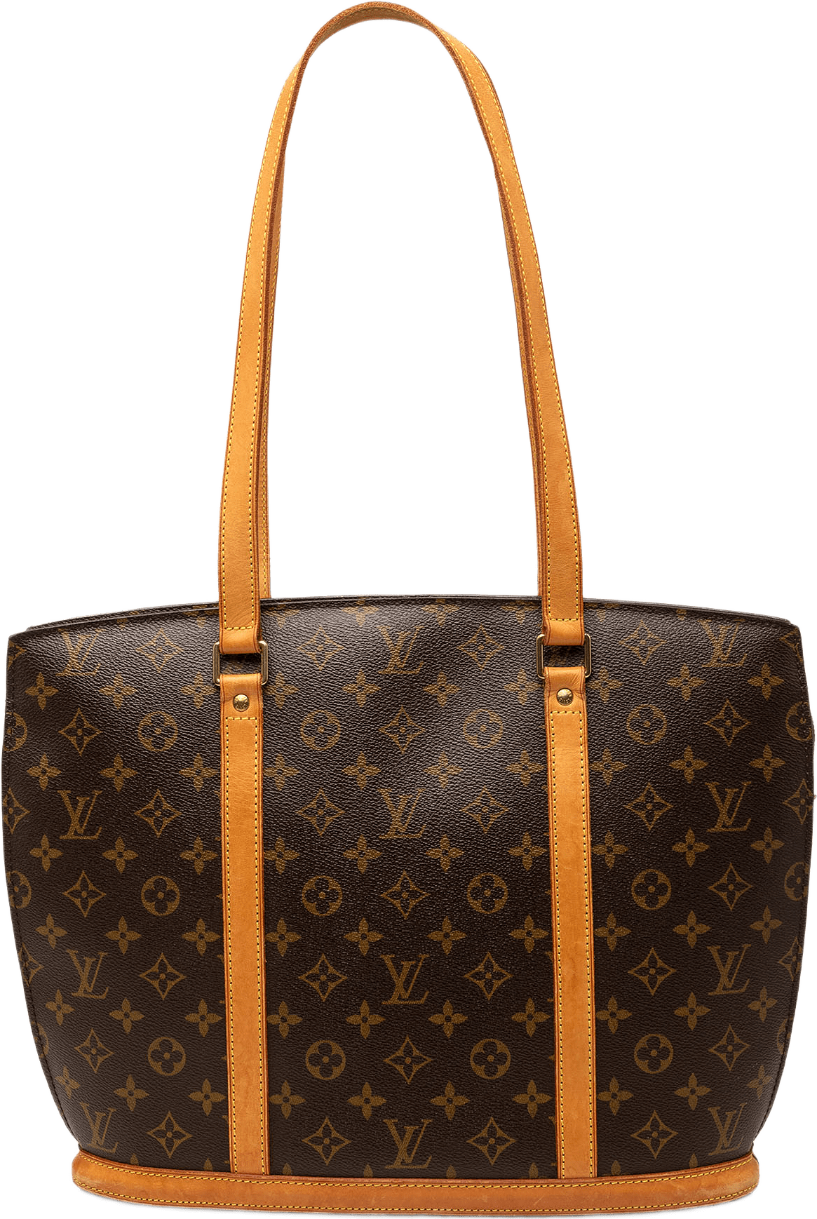 Louis Vuitton Monogram Babylone, från Luxclusif, i färgen brown.