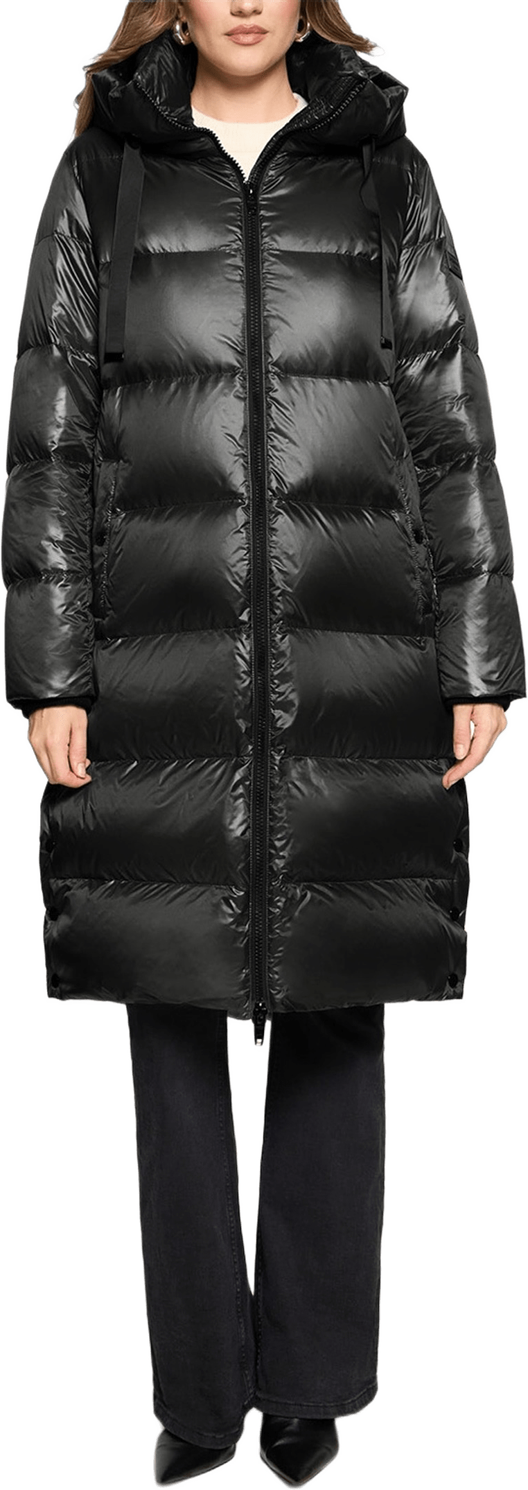 Camila Shine Coat, från ROCKANDBLUE, i färgen alligator.