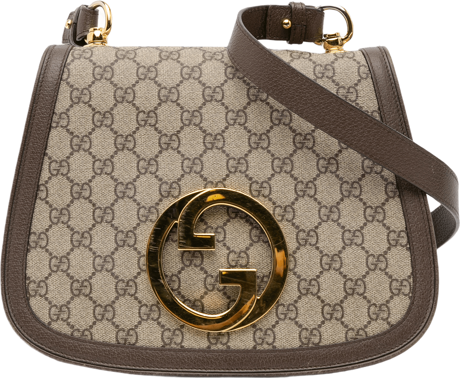Gucci Medium Gg Supreme Blondie Crossbody