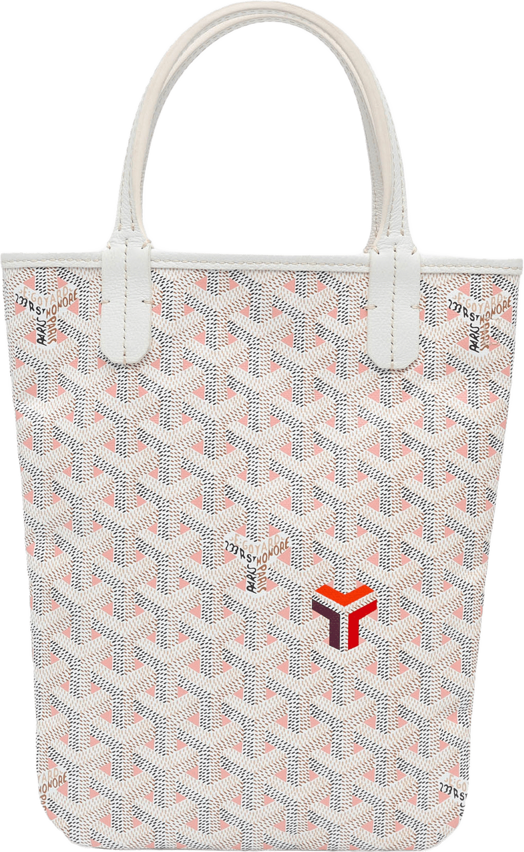 Goyard Goyardine Poitiers Claire Voie, från Luxclusif, i färgen white.