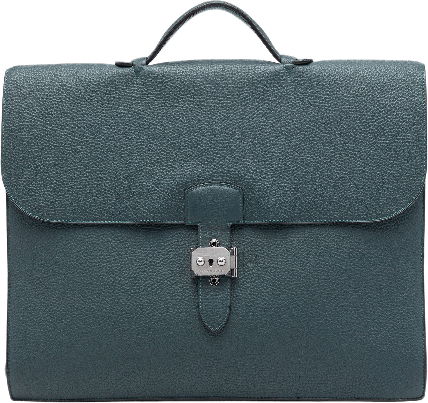 Hermès Clemence Evelyn Iii 33, från Luxclusif, i färgen blå.