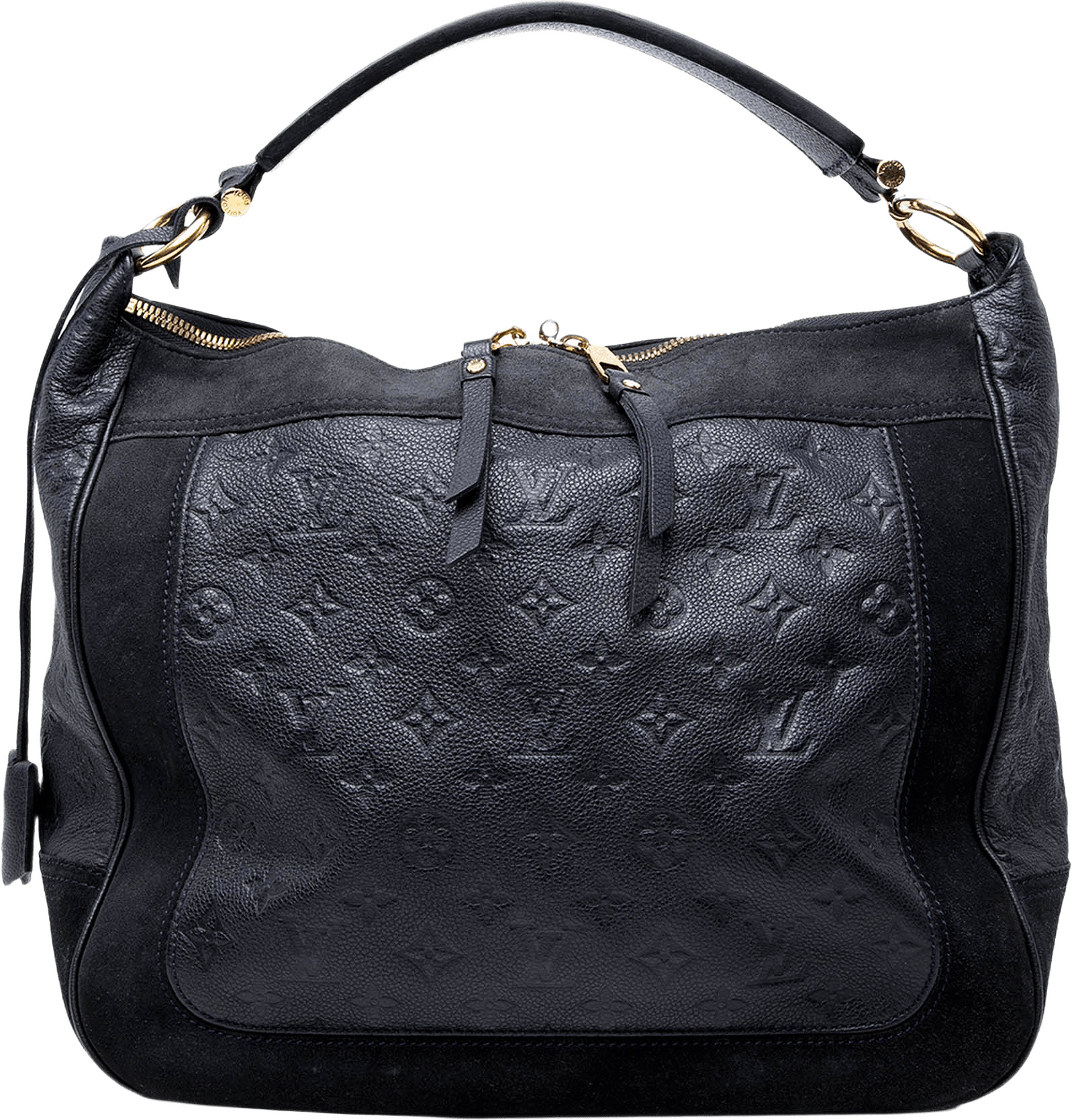 Louis Vuitton Monogram Empreinte Audacieuse Mm, från Luxclusif, i färgen navy.