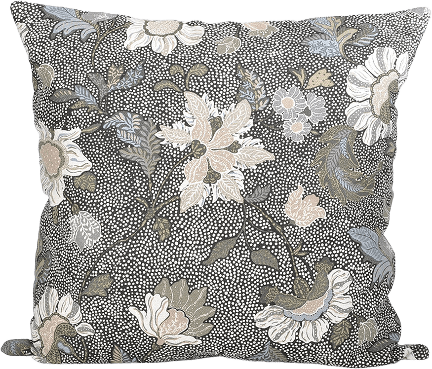 Kuddfodral Linen, 50x50 cm, från Ceannis, i färgen Black.