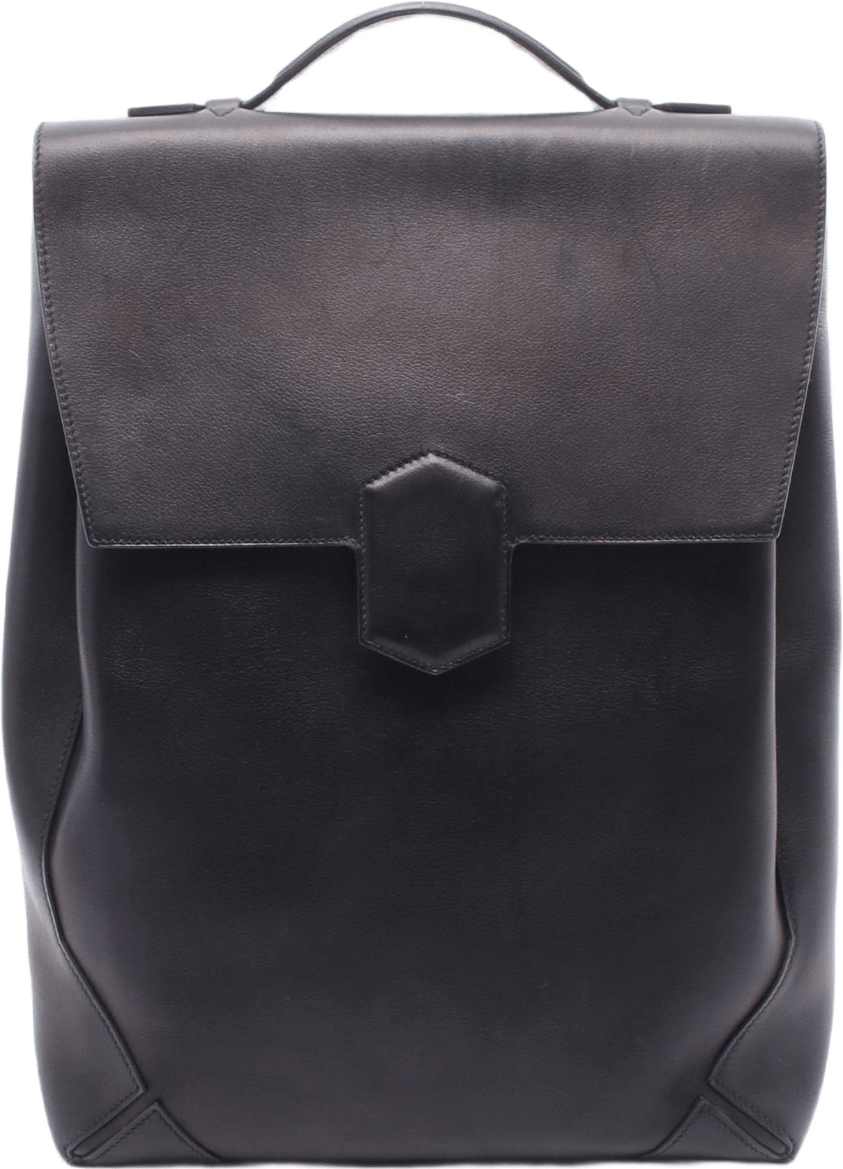 Hermès Evergrain Sac A Dos Flash Backpack, från Luxclusif, i färgen black.