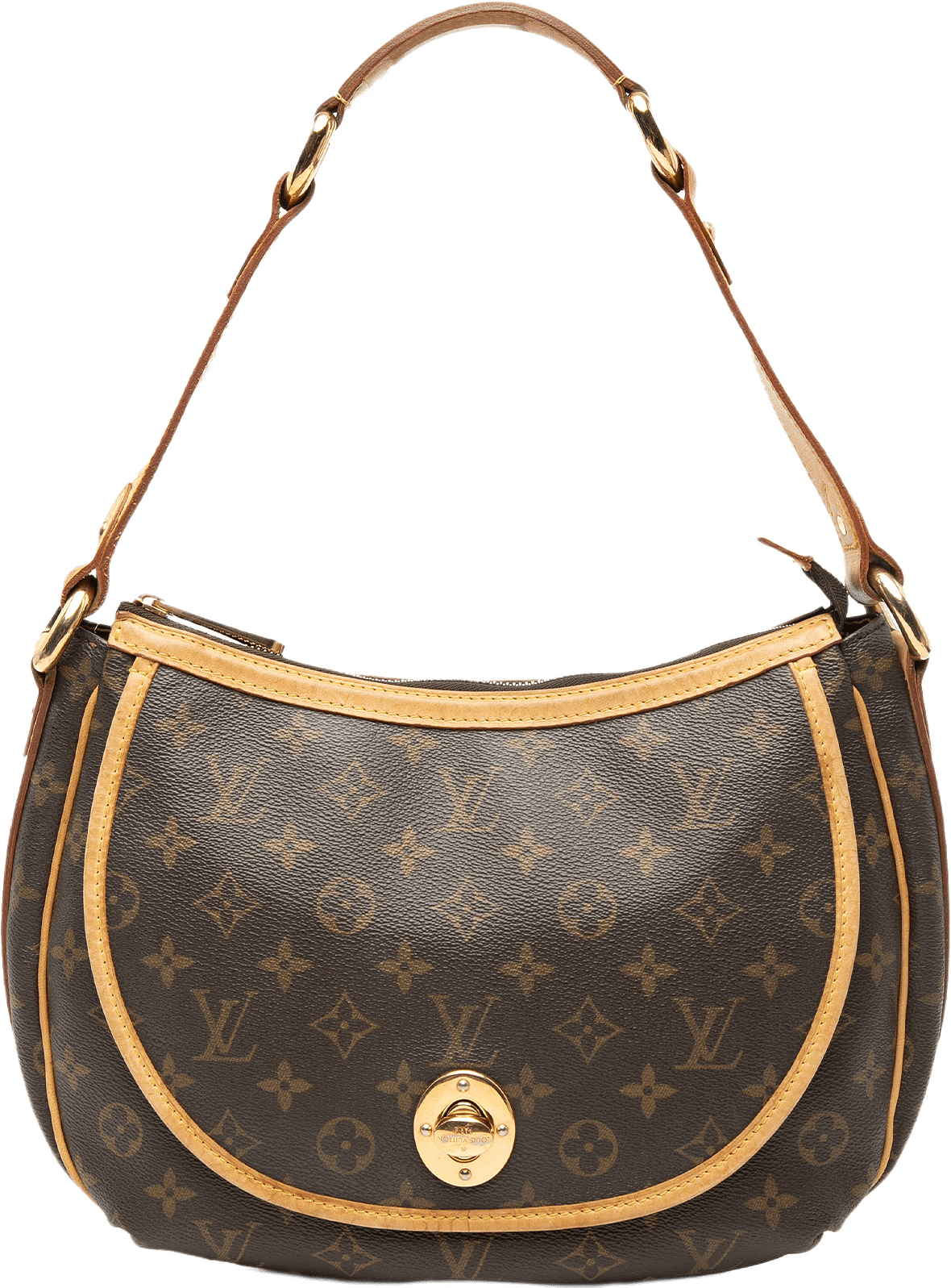 Louis Vuitton Monogram Tulum Pm, från Luxclusif, i färgen brun.