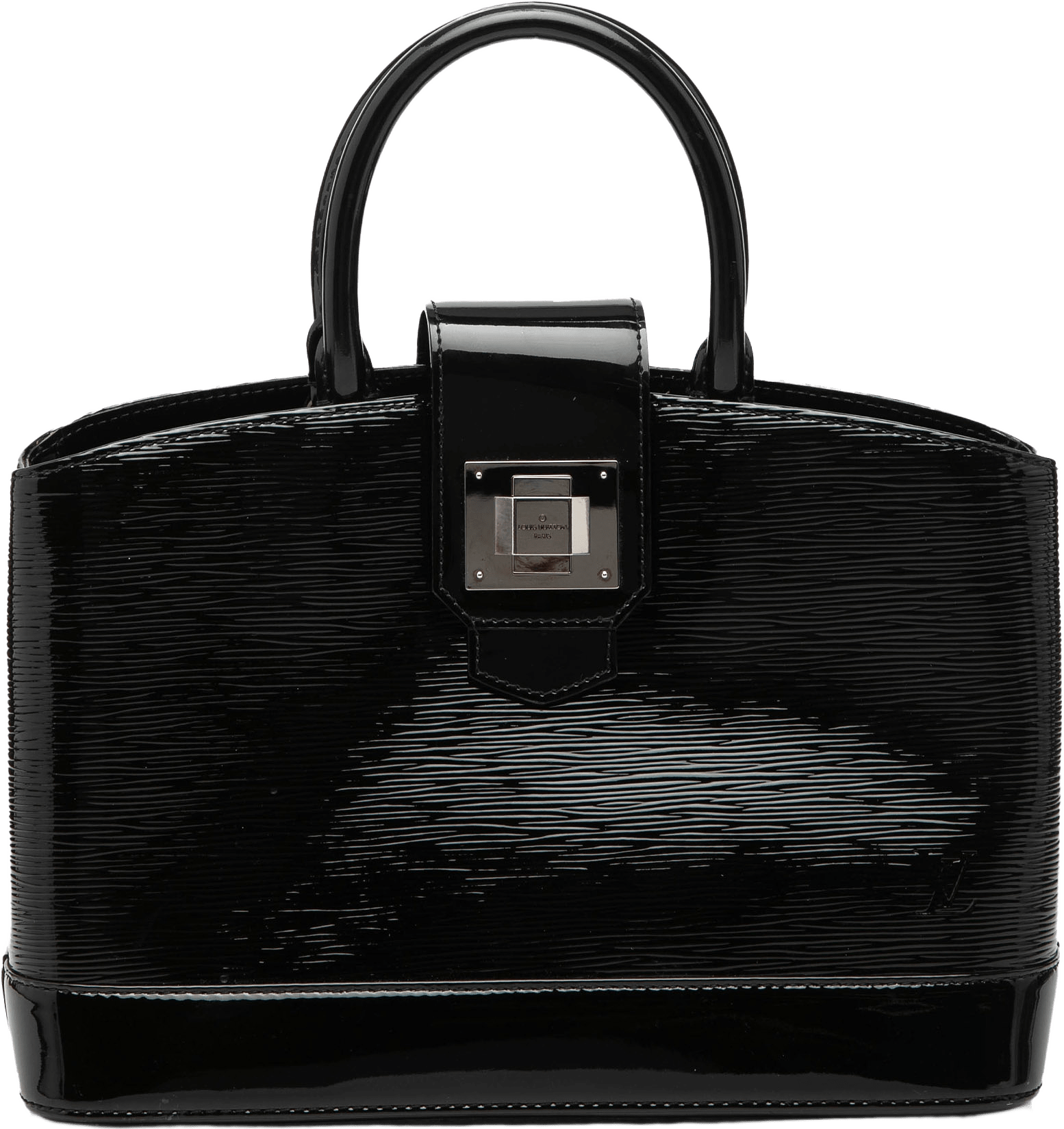 Louis Vuitton Electric Epi Mirabeau Pm, från Luxclusif, i färgen black.