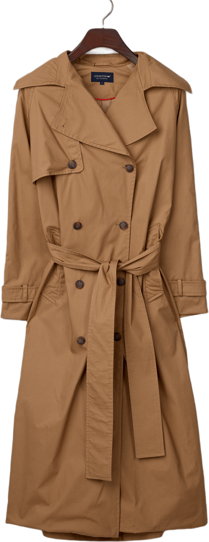 Oversized Cotton Trench Coat