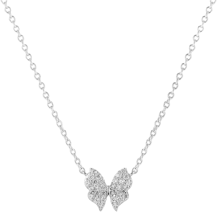 Halsband Farfalla, från Sif Jakobs Jewellery, i färgen 925 sterling silver.