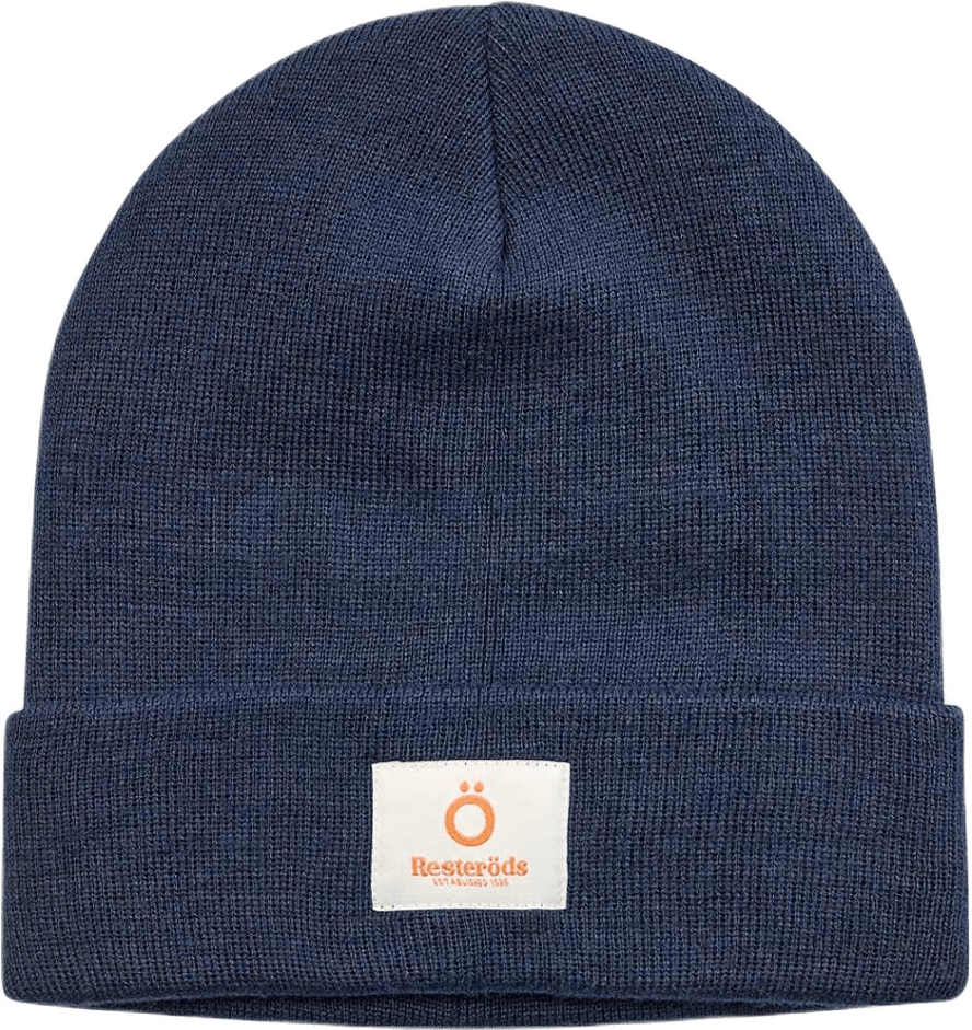 Chunky Beanie Mössa | Återvunnen Polyester | Marinblå