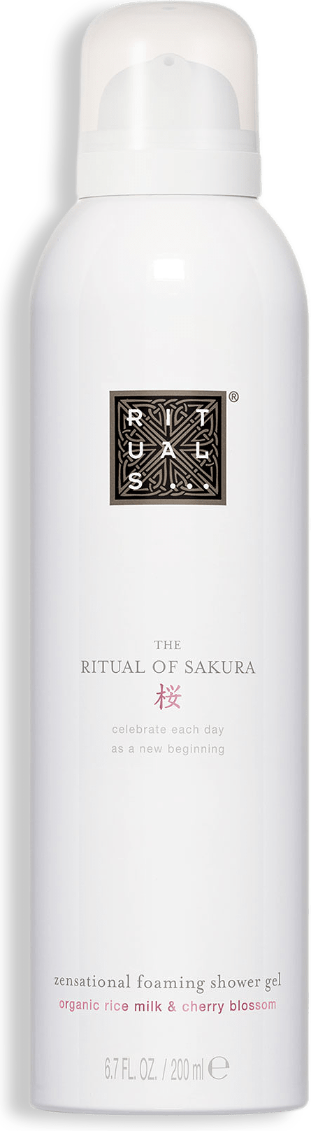 The Ritual of Sakura Foaming Shower Gel, 200 ml