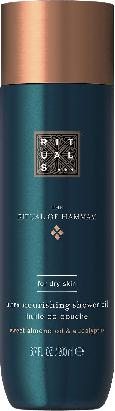 The Ritual of Hammam Shower Oil, från Rituals.