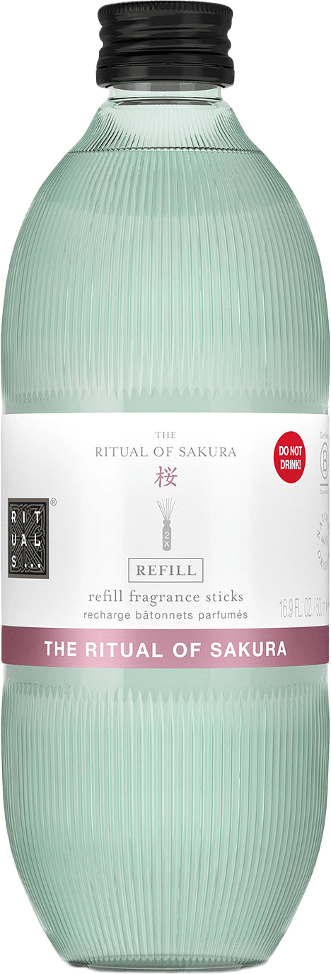 The Ritual of Sakura Refill Fragrance Sticks 500ml, från Rituals.